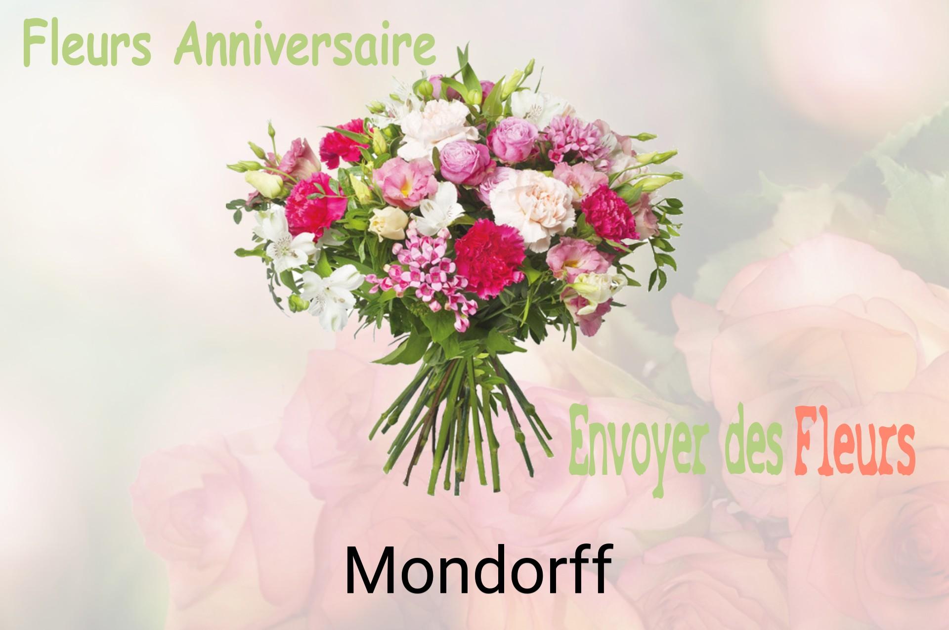 Bouquet de fleurs d’anniversaire livré à Mondorff